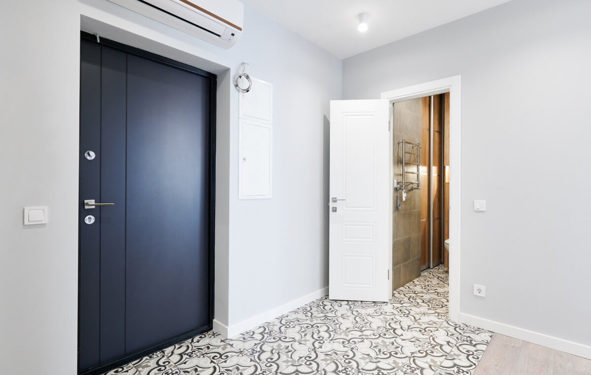 After renovation - living room